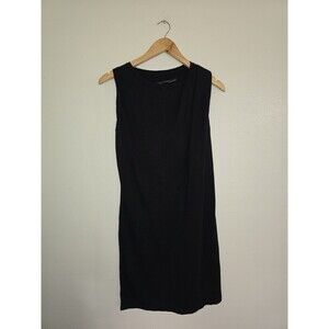 AllSaints Black Sleeveless Knit Dress Womens Size 4